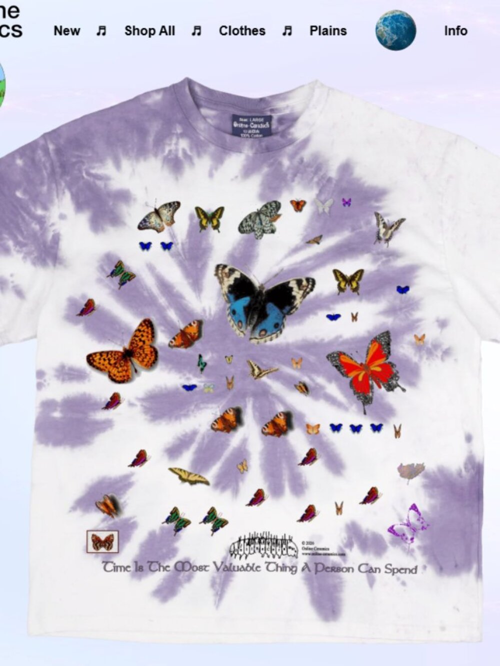 Brand New Online Ceramics XL Time Is the Most Valuable Thing A Person Can Spend